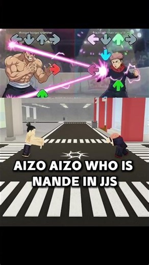 AIZO AIZO WHO IS NANDE IN JJS #jujutsushenanigans #roblox #jjs