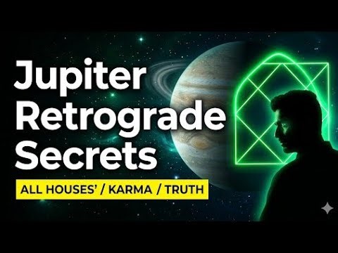 Jupiter Retrograde Through 12 Houses in Vedic Astrology