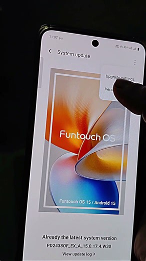 vivo t4 5g origin os 6 update kaise kare #vivo #iqoo #shorts #capcut #originos #trendingshorts