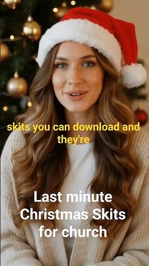 Best Christmas Skit scripts for church. Find them on shop.godsverse.org #churchskits #christmasskits