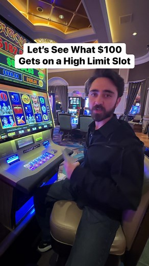 We put $100 in a High Limit Slot at the Bellagio | Bizzok OB