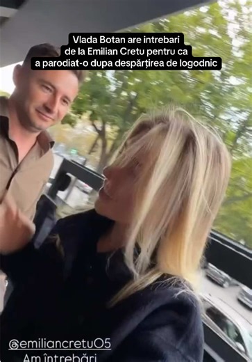 Sa fie un nou scandal intre Vlada Botan si Emilian Cretu. !!! Vrem scandal !!! 😂🙈😂