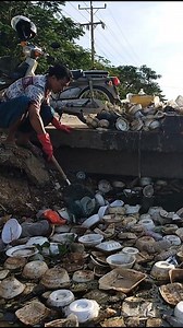 Cleaning help society #reelsfbシ #Real #pollution #clogged #realtor #cleaning #shorts #plastic | Phea Cleaning Culverts