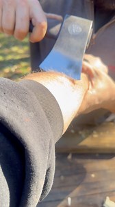 8.1K views · 194 reactions | Available Now Pirate Forge Heirloom Hatchet!!!! Just like the blades we make.. they perform!! Chopping through an old 2x6 then stout limb then showing the hair popping edge it still has.. only taking 10 preorder slots.. #edc #axe #outdoors #adventure | Pirate Forge | Facebook