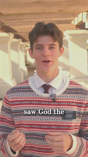 Biblical evidence of the Trinity? #trinity #godhead #lds #god #acts7 #ldsclips #ldsmissionary