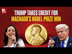 Donald Trump Takes Credit for Nobel Peace Prize Winner Maria Machado’s Victory, Says ‘I Helped Her’