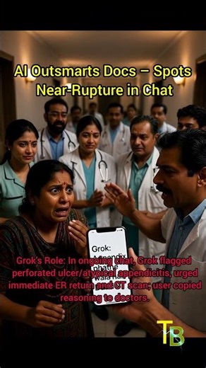 Grok AI Caught What Doctors Missed – Saved My Appendix! 😱