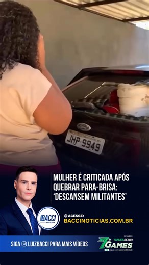 Luiz Bacci on Instagram: "Uma mulher quebrou o vidro do para-brisa ao tentar fechar o porta-malas de um carro que estava carregado com malas de viagem, diversos objetos e até um colchão, que pode ter sido o principal fator para o incidente. A acomodação dos itens teria provocado o impacto que resultou na quebra do vidro, gerando surpresa e preocupação no momento. A mulher afirmou ter ficado incrédula ao presenciar a cena da verdadeira catástrofe causada no veículo, ocorrida poucos minutos após d