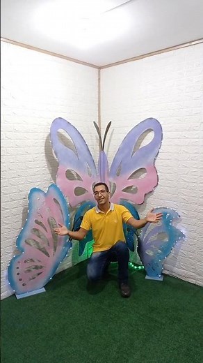 Decore com Borboletas 🦋 de Papelão Grande - Tutorial Fácil + Moldes Acessíveis e Simples