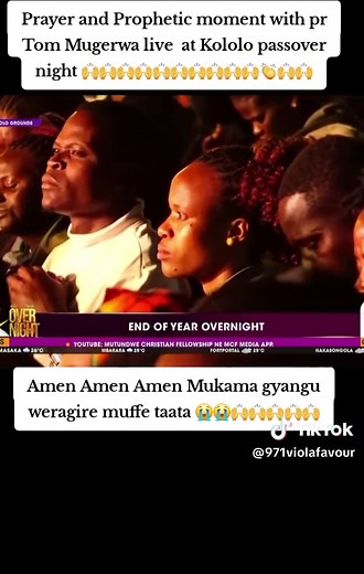 Prayer and Prophetic Moments with Pr. Tom Mugerwa