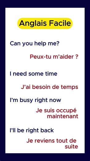 Apprendre l'anglais facilement 🇬🇧 | Phrases essentielles pour débutants
