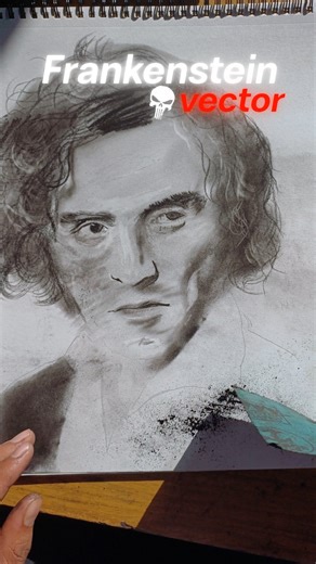 Frankenstein vector drawing 💕