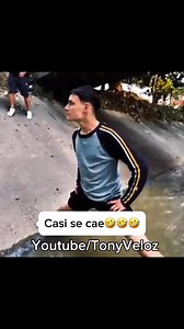 Primera vez saltando cana🤣 | Tony Clips