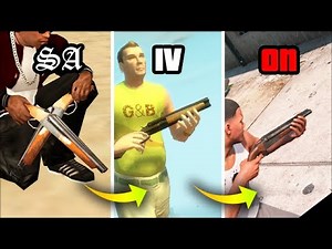 SAWED-OFF SHOTGUN In GTA Games (Evolution)