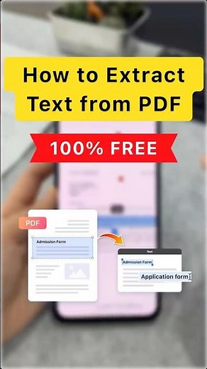 How to Extract Text from Scanned PDF Files for FREE #ocr