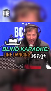 67K views · 796 reactions | Blind Karaoke to line dancing songs? Yeah we did that. | Bobby Bones Show | Facebook