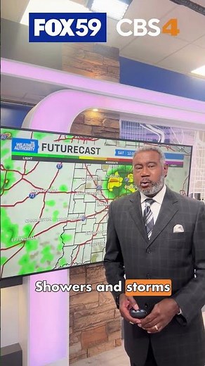 How does Indiana weather look heading into weekend?