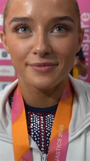 Inside Gymnastics Magazine on Instagram: "🇬🇧🇬🇧🇬🇧Ruby Evans of Team GB talks with Inside Gymnastics following her silver medal performance in the Women’s Floor Final! 🎥Inside Gymnastics #gymnastics #ncaagymnastics #gymnast #olympics #olympicgames #teamusa #gymnasticsvideos #gymnasticsskills #gymnasticstraining #athlete #flip #tumble #movetoinspire #worlds2025 #ARTworlds2025"