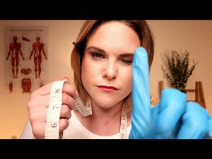 ASMR Detailed Face Examination & Facial Measurements