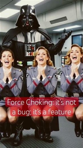 Vader’s Force Choke is actually…