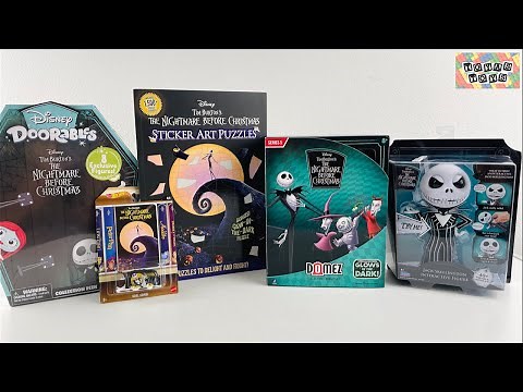 Nightmare Before Christmas Disney Unboxing Toys Review l Jack Skellington Interactive Figure