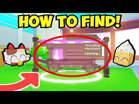 How To Find The Traveling Merchant In Pet Simulator X! *BEST GUIDE* | ROBLOX