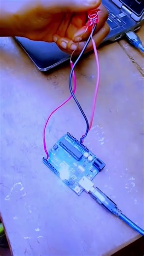 How to make capacitive touch sensor with Arduino as a toggle switch #howto #arduinoproject #iot