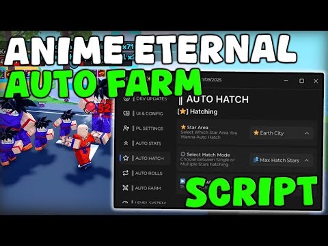 [✨RUNES] Roblox Anime Eternal Script Auto Dungeon, Auto Farm & MORE Pastebin 2025