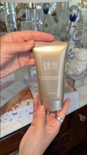 Dior Solar The Self-Tanning Gel for the Body ✨ Golden Glow Without the Streaks