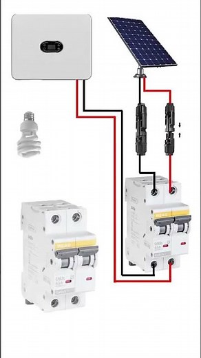 How to Connect a DC Mini Circuit Breaker Between Solar Panel & Inverter #OffGrid