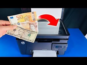 What Happens If You Photocopy Money (Or How To Make Money)