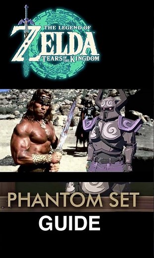 TOTK Phantom Armor Set Guide #conan #zelda #nintendo #video #videogames #totk #guide #map #link