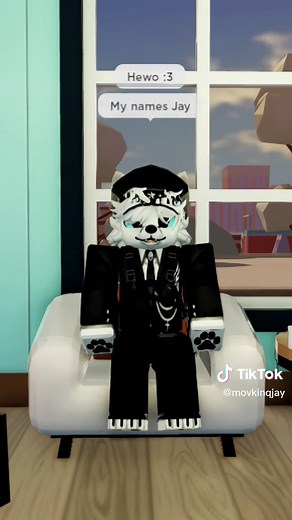 CUTE AND FIESTY! :3 😼 #roblox #livetopia tc:@.silverr