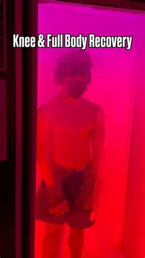 Knee Fresh, Body Fresh 🧊#cryotherapy #tacoma #redlighttherapy #athleticrecovery #RB
