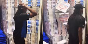 Domino’s Pizza delivery driver sparks tipping debate following viral TikTok reaction