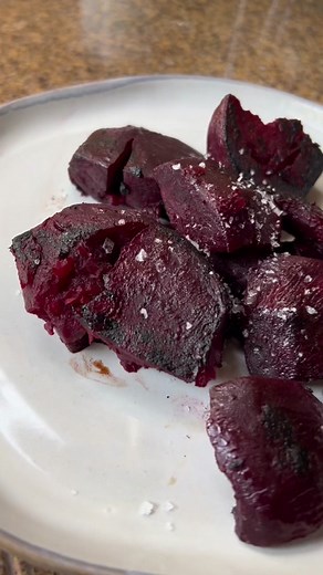 How to make beets you actually want to eat! Charred and Crushed Beets! #beets #vegetables #cooking