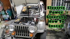 Electric Power Steering Installation sa Owner type jeep Full video https://youtu.be/DlcU4UVBPi8 | Jeep Doctor PH