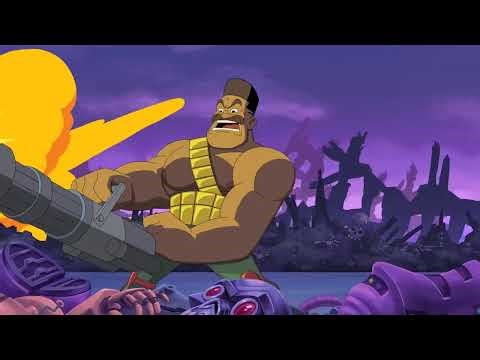 Hand Drawn 2D Animation - Teen Titans Go! ACTION sequence (Warner Bros)