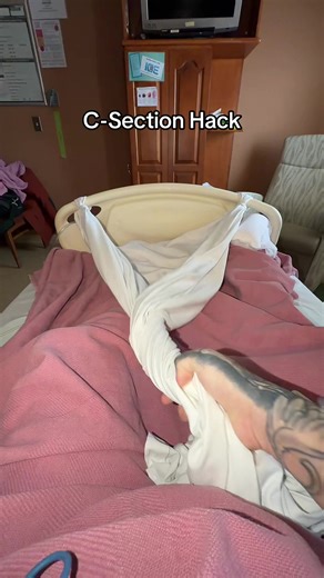 C-Section Hack: Comfortable Support for Recovery