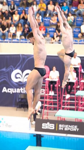More synchro magic 🪄 World Champs success in Singapore lands Jack and Tony a nomination for Diving Athlete of the Year, sponsored by CSE 🌍🫡 #Diving #Athlete #slowmo #wow | Aquatics GB