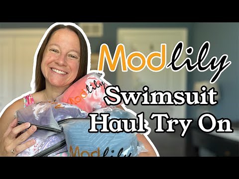 Modlily Swimsuit Haul Try On Review | MODEST Swimwear #swimwear