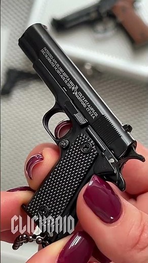 Colt M1911 Keychain - Black Edition 22 #miniature #csgo #military #shorts #toys #outdoors