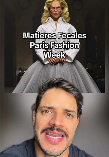 Matieres Fecales ( Materia Fecal ) en Paris Fashion Week 😐😂 | Fashion