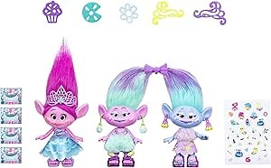 DreamWorks Trolls Poppy and Twins Celebration Pack (Amazon Exclusive)