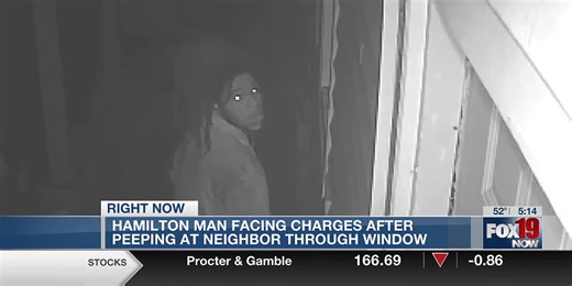Hamilton man facing charges after peeping at neighbor through window