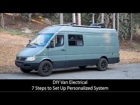 How To Design a Sprinter Van Electrical System // DIY VANLIFE Power Systems Explained!
