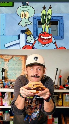 How to Cook Mr Krabs From SpongeBob SquarePants #shorts