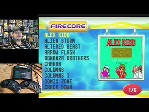 AtGames Sega Genesis Classic Game Console (2015) part 1 - game play