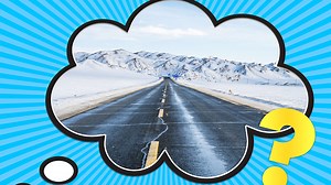 What Are Those Weird White Stripes You See on the Road in Winter?