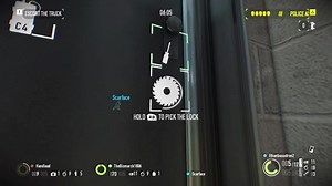 Unexpected Encounter with Cops in Payday 2 Gameplay